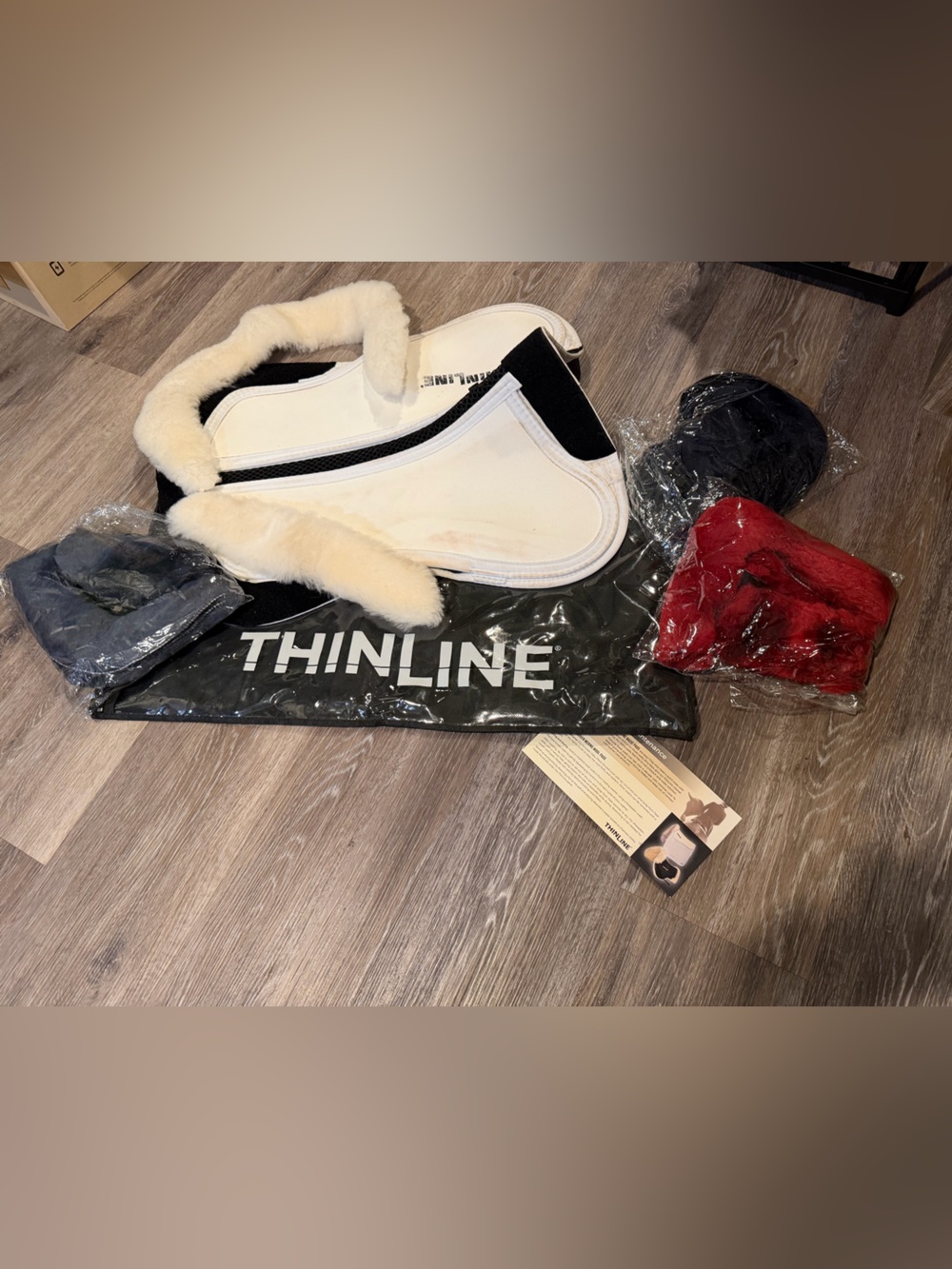 Thinline  Half Pad with 4 color options Faux Fur Trim -